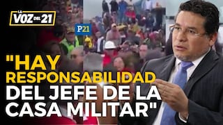 Rubén Vargas sobre agresión a Dina Boluarte: “Hay una responsabilidad del jefe de la casa militar”