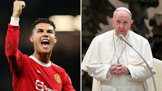 Cristiano Ronaldo: papa Francisco recibe camiseta de Portugal con el 7 del futbolista
