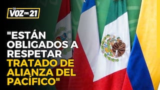 Hugo Palma: “Chile, Colombia y México están obligados a respetar tratado de Alianza del Pacífico”