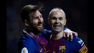 Lionel Messi a Iniesta: "Sos un fenómeno, dentro y fuera de la cancha"