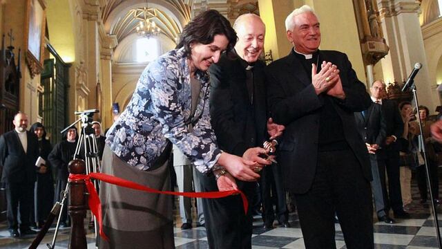 Inauguran exposición “Juan Pablo II, el papa de la libertad” en la Catedral de Lima