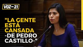 Diana Gonzales sobre el rechazo a Pedro Castillo y la próxima eliminación de sus prefectos