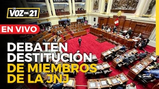 Pleno del Congreso debate y vota destitución de miembros de la JNJ
