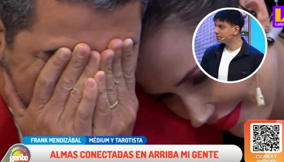 Fernando Díaz no pudo contenerse al "conversar" con su papá.