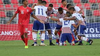 Perú perdió 1-0 ante Paraguay por el Sudamericano Sub 20 Chile 2019