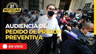Audiencia de pedido de prisión para Martín Vizcarra
