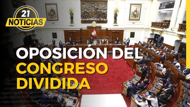 Oposición del Congreso dividida a días del mensaje de Pedro Castillo