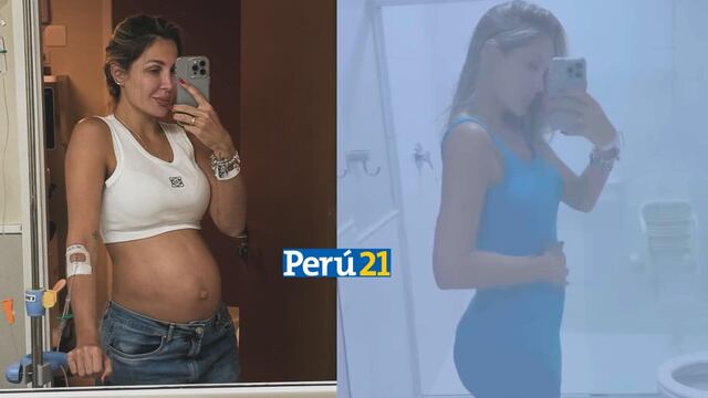Ana Paula Consorte muestra su increíble figura a horas de dar a luz a su segundo hijo