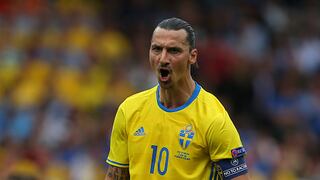 ¿Vuelve? Zlatan Ibrahimovic celebró la clasificación de Suecia al Mundial