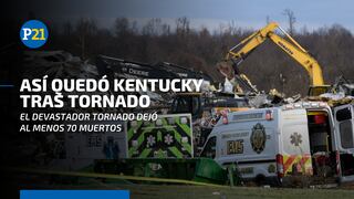 EE.UU.: estas son las imágenes más impactantes del devastador tornado en Kentucky