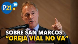 San Marcos: Alcalde Muñoz anuncia que oreja vial “no va”