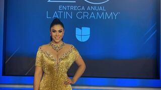 Maricarmen Marín se lució junto a Juanes en los Grammy Latino 