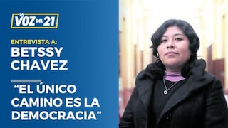Betssy Chavez, congresista de Perú Libre: “El único camino es la democracia”