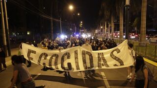 Manifestantes protestaron contra Repsol en Ventanilla, Ancón y San Isidro [FOTOS]