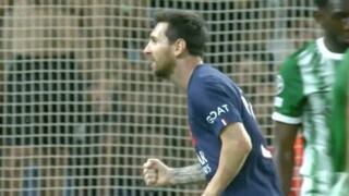 Letal en el área: Lionel Messi anotó el 1-1 de PSG vs. Maccabi Haifa [VIDEO]