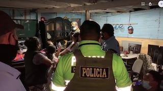 Callao: Sujetos en aparente estado de ebriedad agreden a serenos y policías tras ser intervenidos en fiesta Covid