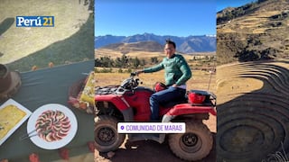 Gianluca Lapadula disfruta de sus vacaciones en Cusco, tras quedar fuera de Qatar 2022