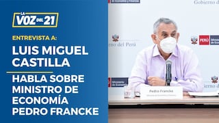 Luis Miguel Castilla sobre Pedro Francke: “Debe poner el cargo a disposición”