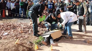 Juliaca: Policía ebrio mata con una piedra a su enamorada