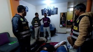 Arequipa: Capturan a seis colombianos dedicados al préstamo del ‘gota a gota’