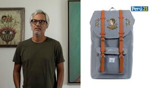 Artista plástico, Fito Espinosa, interviene mochilas para la marca canadiense Herschel Supply Co.