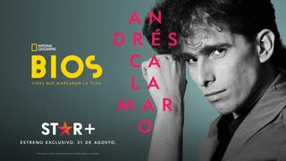 STAR+ llega a Latinoamérica con un nuevo episodio de ‘Bios. Vidas que marcaron la tuya’ dedicado a Andrés Calamaro