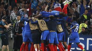Francia venció 2-0 a Albania y clasificó a los octavos de final de la Eurocopa [Fotos y video]