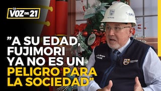 Carlos Bruce: ”A su edad, Fujimori ya no es un peligro para la sociedad”