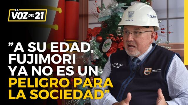 Carlos Bruce: ”A su edad, Fujimori ya no es un peligro para la sociedad”
