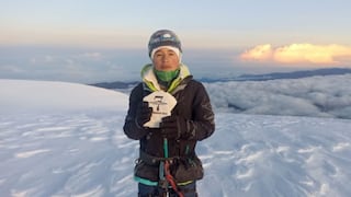Niño peruano de 12 años subió a la montaña más alta de Ecuador