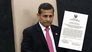 Ollanta Humala: Pleno del Congreso le dio 'luz verde' para que viaje a Francia