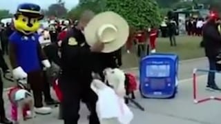 Unidad canina baila marinera antes de presentación en Desfile Militar (VIDEO)