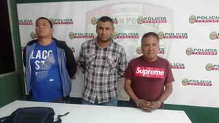 Policía interviene a tres sospechosos de asalto a mano armada en Villa El Salvador