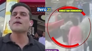 “Pudo pasar una desgracia”: Christian Domínguez protagoniza altercado con reporteros (VIDEO)