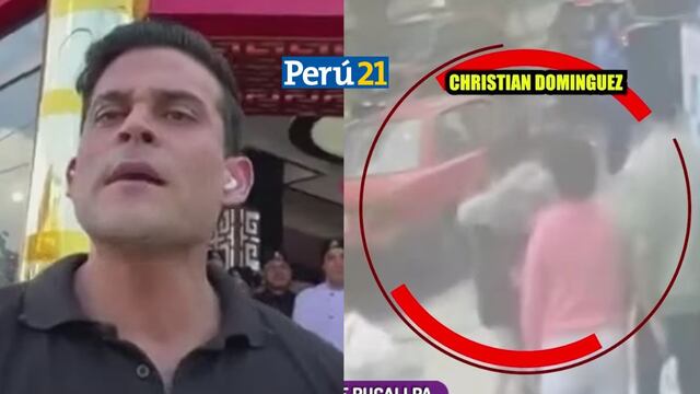 “Pudo pasar una desgracia”: Christian Domínguez protagoniza altercado con reporteros (VIDEO)