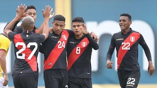 Perú vs. El Salvador EN VIVO ONLINE: amistoso sub 23