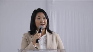 Poder Judicial rechaza pedido de Keiko Fujimori para viajar al extranjero