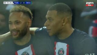 PSG vs. Maccabi Haifa: goles de Mbappé y Neymar para convertir el 3-0 de PSG en Champions League [VIDEO]