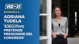 Adriana Tudela sobre PL que pretende eliminar incapacidad moral como causal de vacancia