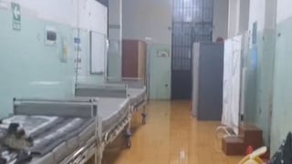 Chiclayo: Techo del  Hospital Las Mercedes colapsó tras prolongada lluvia 