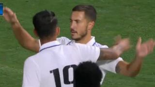 América vs. Real Madrid: Hazard marcó de penal el 2-1 del cuadro blanco