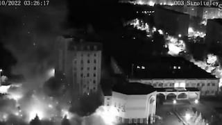 Misil de fabricación estadounidense impacta con un edificio controlado por Rusia [VIDEO]