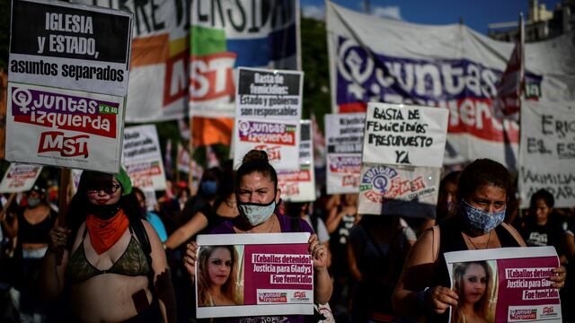 Argentina: Más de 300 mujeres asesinadas por la violencia machista en un año