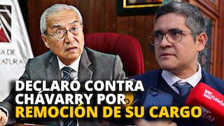 Fiscal José Pérez declaró contra Pedro Chávarry por remoción de su cargo [VIDEO]