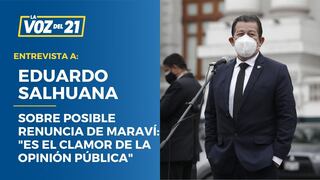 Eduardo Salhuana sobre la posible renuncia de Iber Maraví:”Es el clamor de la opinión pública”