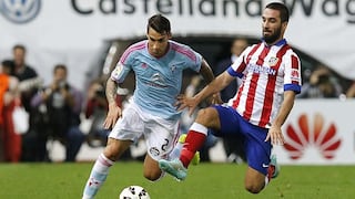 Celta de Vigo le empató 2-2 al Atlético de Madrid con golazo de taco