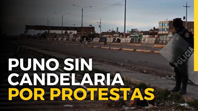 Por protestas Puno no celebra a la Virgen de la Candelaria