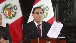 Martín Vizcarra: "No podemos defraudar a los peruanos una vez más"