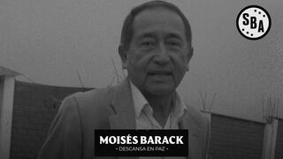 Muere entrenador peruano Moisés Barack, tetracampeón nacional, a los 80 años