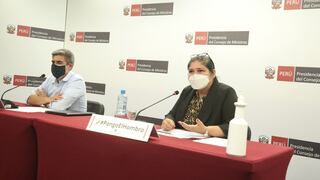 Ministros Nuria Esparch y Alejandro Neyra descartaron que Violeta Bermúdez haya conocido de vacunación de Elizabeth Astete